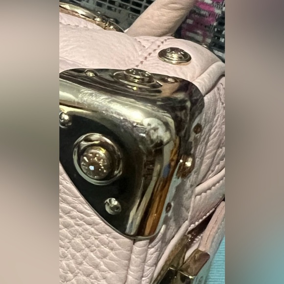 Metro City Handbag Pink Small Boston Bag Satchel Purse Lock Leather Speedy Gift - Picture 11 of 13